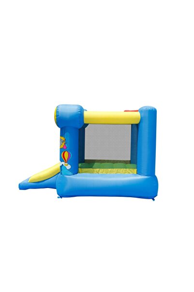 Happy Hop Party Clouds inflatable mattress with jumping area and slide