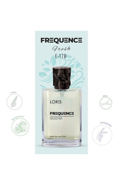 Loris E-178 Frequence Parfume Edp 50 ml Aromatik - Fougere Erkek Parfüm