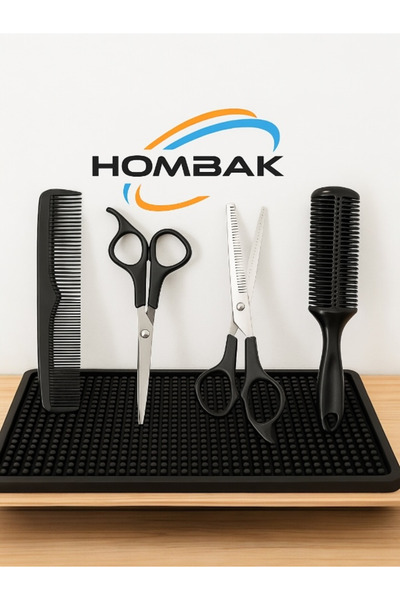 Hombak 4 Set Ara Makas Kırık Efile Makas Kuaför Berber Makas Seti