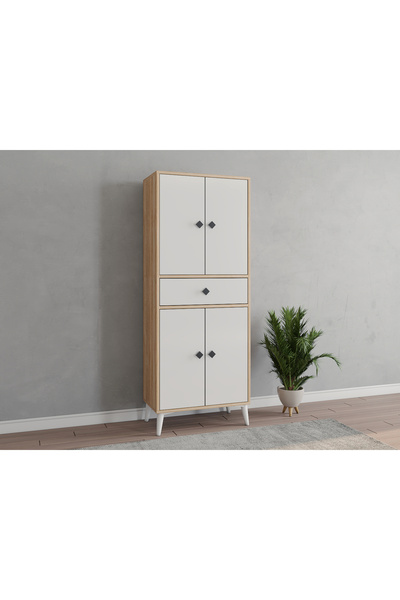 BANANA BABY Modimob 2935 Patentli 8 Bölmeli Çok Amaçlı Banyo Ve Mutfak Kiler ...