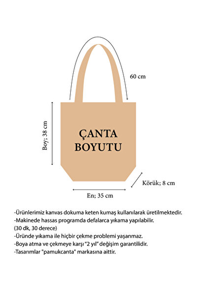 pamukcanta William Morris Kanvas Bez Çanta Yıkanabilir Metal Çıtçıtlı 35x38cm (KÜÇÜK BOY)