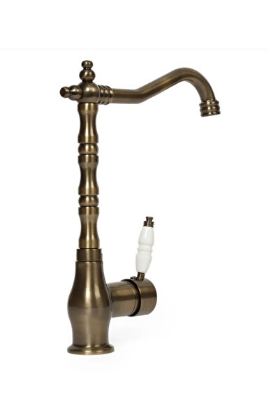 RUDİ ARMATÜR Antique Color Brass Rustic Sink Faucet