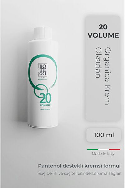 botegohair Organica | Krem Oksidan 6% | 20 Volume 100 ml