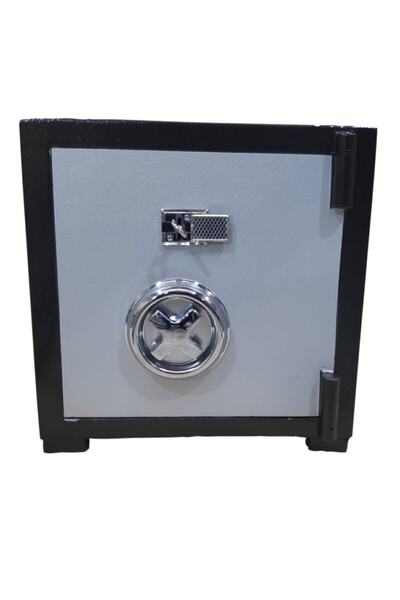 SUR ÇELİK PARA KASALARI Yangına Dayanıklı 40 Cm Sur Çelik Para Kasası Gri Siyah