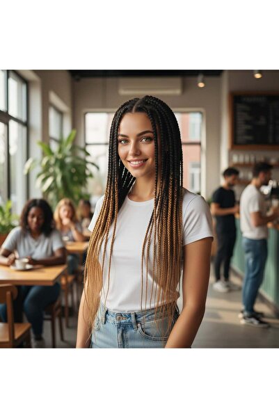 BilfolD سين أومبري / أسود / كراميل للضفائر الأفريقية والرستا