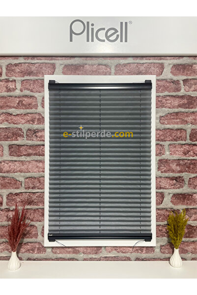 IŞILTI Perde Sistemleri Plicell Plise Perde Parrot - 19 Gri