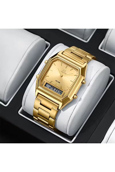 Sewor Caınuos Kuvars Dijital Çift Ekranlı Kol Saati