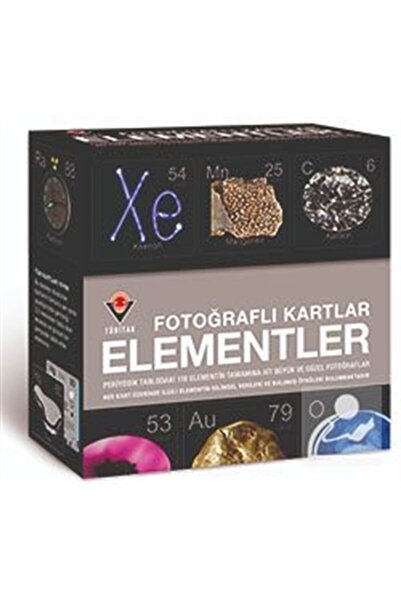 Tübitak Yayınları Fotoğraflı Kartlar - Elementler