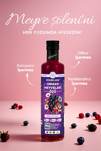 Zühre Ana Orman Meyveleri Özü 640 Gr