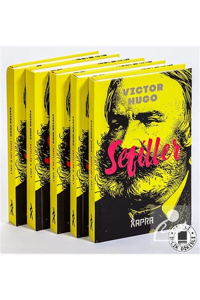 KAPRA YAYINLARI Sefiller (5 CİLT TAKIM) (CİLTLİ, İPLİK DİKİŞLİ)