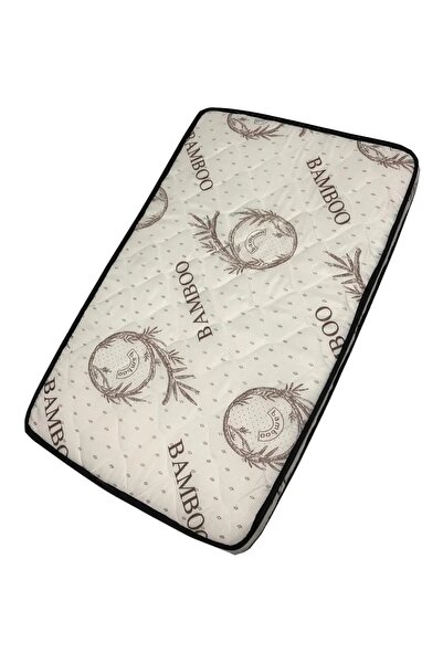 Bamboo Bebek Yatak Bambu 70x120 15cm Ortopedik Oyun Parkı Yatağı