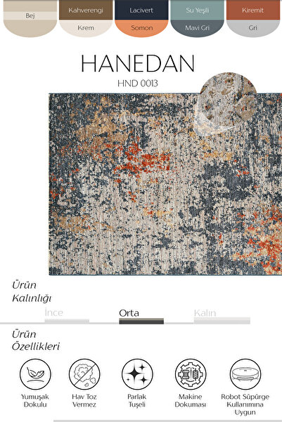 Cool Halı Hanedan Colorful Modern Carpet – Sporty Patterned Machine Woven Rug for Living Room & Hall