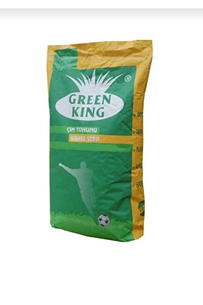 GREEN KING Dört Mevsim Yaz Kış Yeşil Çim Tohumu 6 Lı Karışım 10 Kg