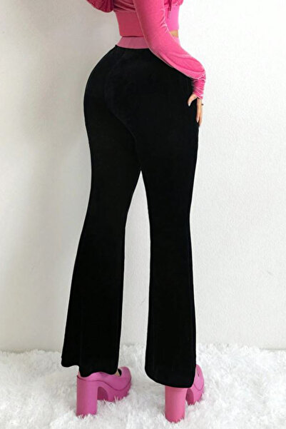 Karakedi Μαύρη φόρμα Angelic Heart με ροζ ένθετα