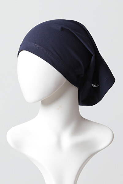 ipekistanbul Düz Boru Bone Uzun Boy - Lacivert