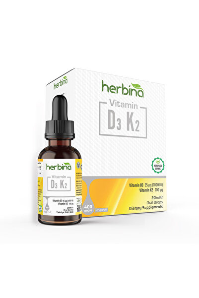 Herbina D3k2 20 Ml 1000 Iu