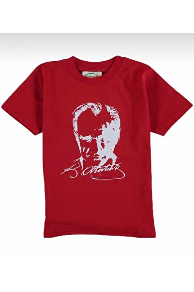 KUMRUNUN DÜNYASI Kemal Ataturk Printed T-Shirt - for Girl and Boy
