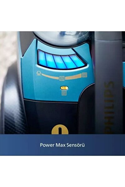 Philips EN HIZLI Uyumlu  Marathon Ultimate Toz Torbasız Elektrikli Süpürge, 899 W,TriActive+LED Başlık