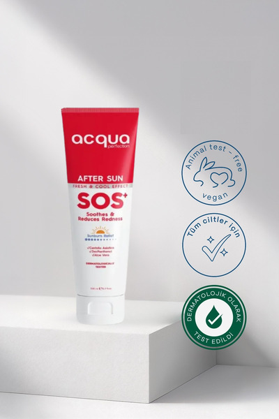 Acqua Perfection Güneş Sonrası Sos After Sun Nemlendirici Yatıştırıcı Kızarlı...