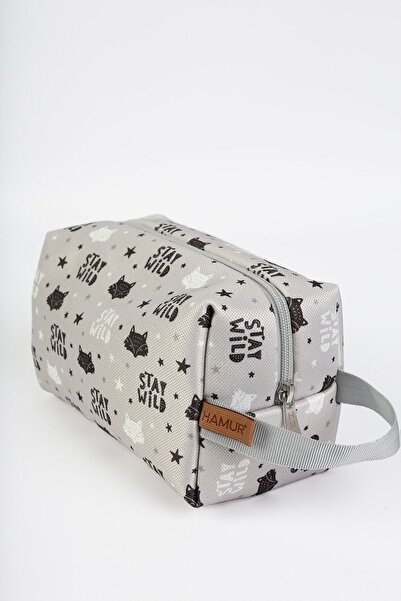 HAMUR Dirty Clean Wet Organizer Bag Fox Baby Kids Clothes Laundry Mommy Makeup Mattress Bag