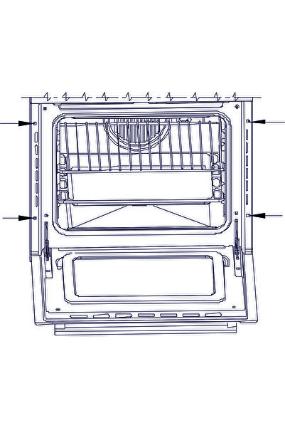 Samus Built-in oven SC626GDX9, 75L, 9 functions, Class A, Grey