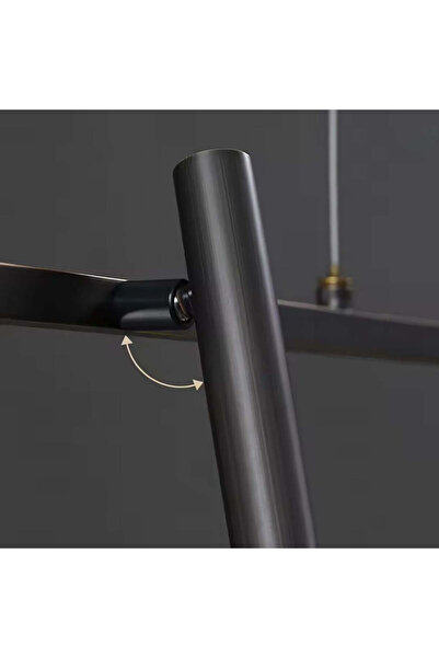 ALC-Shop Πολυέλαιος LED με τηλεχειριστήριο Harman, 29W, 8 πηγές, ουδέτερο φως, μαύρο