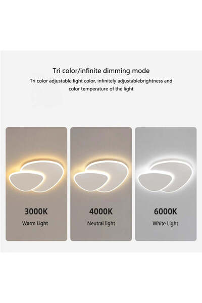 Alista Home Lustra LED cu telecomanda FUTURA LUMINA 98 W, Ovala, Alb