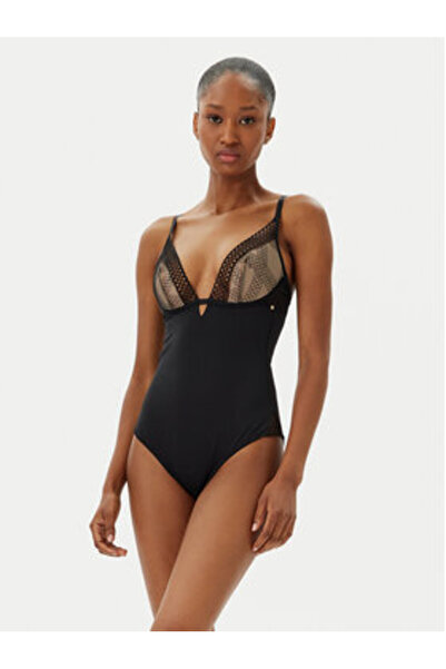 BOSS Women's Bodysuit 50540430 Black