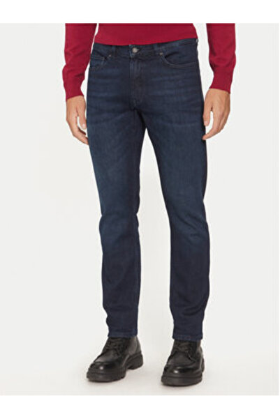 BOSS Blugi bărbați 50524018 albaștri