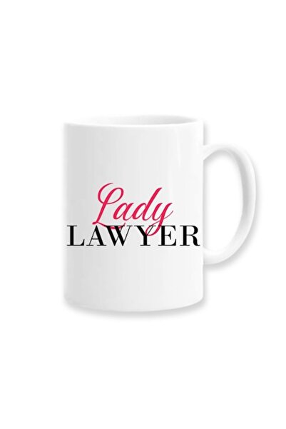 OEM Cană personalizată pentru avocat cu mesaj: Lady Lawyer, Betaprint, 330ml,...