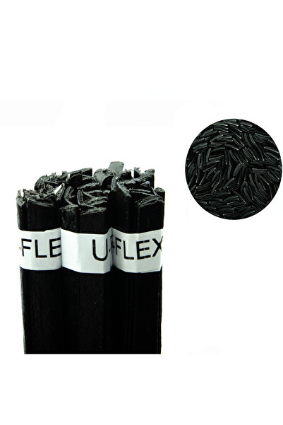 Rosfix Sârmă Sudură Plastic U-FLEX Negru 100g | Topire 550–650°C