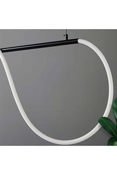 ALC-Shop Πολυέλαιος LED με τηλεχειριστήριο Divino, 24W, με ρύθμιση φωτεινότητας, 4000K, Μαύρος