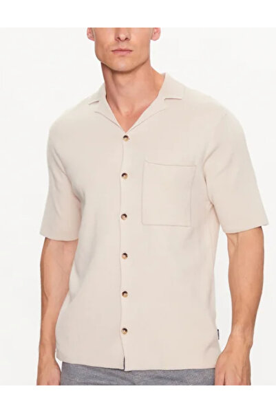 Only & Sons short sleeve shirt, cream