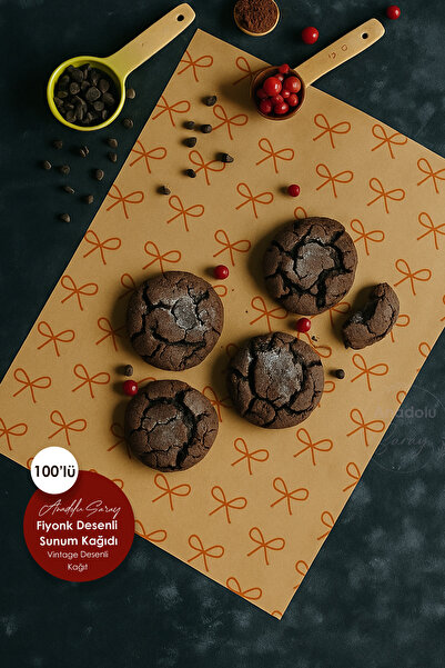 Anadolu Saray 100 ورقة ذات نمط عتيق مطبوعة ذاتيًا |   100 قطعة من ورق العرض المزخرف