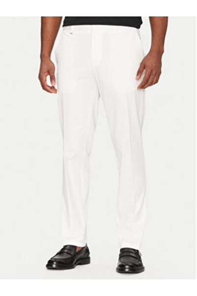 BOSS Men's Suit trousers 50539970 White