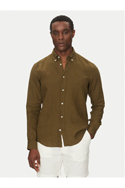BOSS Men's Shirt 50520283 Green