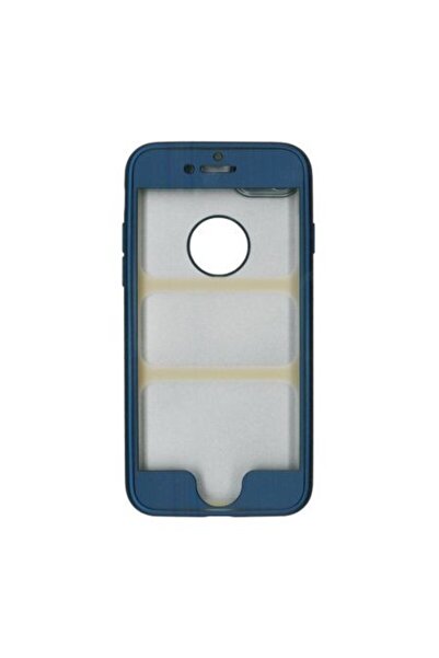 Flippy Husa Apple iPhone 6 Plus Full Silicone 360 Albastru + Folie de protectie