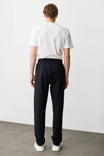 Desen Triko Ανδρικό υφασμάτινο παντελόνι τσέπης K.Navy Blue