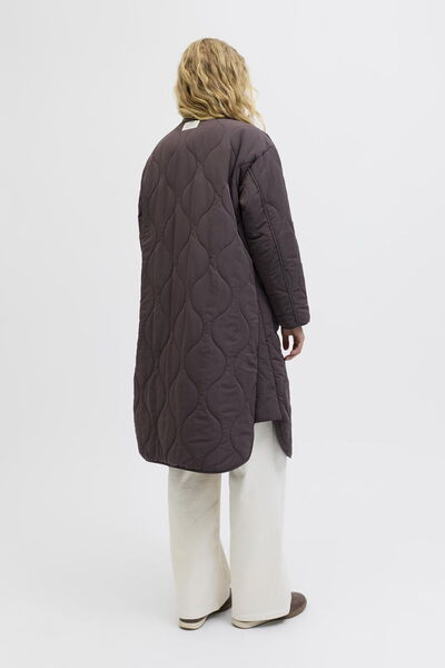 Jack & Jones Kadin Gömlek Yaka Rüzgara Dayanikli Kapitone Mont - Serena