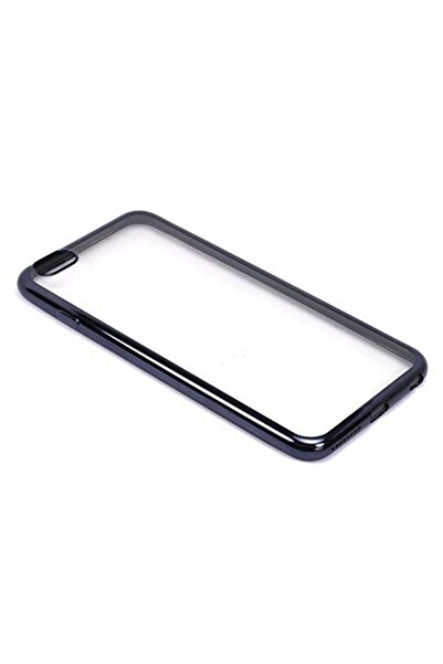 Apple iPhone 5/5S Case with Black Edges, Transparent TPU