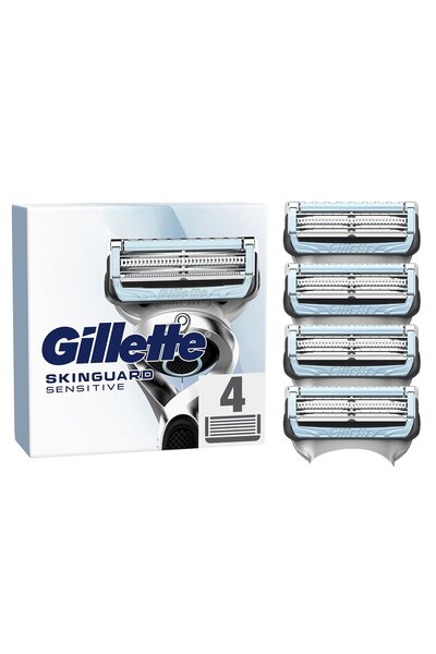 Gillette Piese de schimb pentru aparat de ras Skinguard, 4 buc.