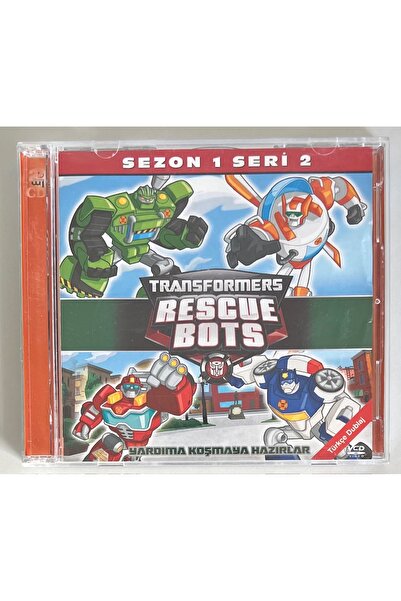 Bir Film Transformers Rescue Bots Sezon 1 Seri 2 Çift Vcd (Orijinal Dönem Baskı Vcd)