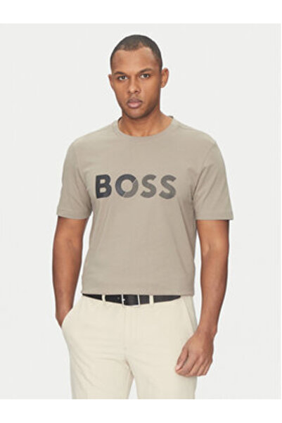 BOSS Men's T-Shirt 50530990 Green