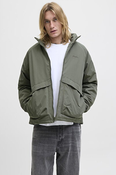 Jack & Jones Men's Mock Neck Coat Jacket - Diego