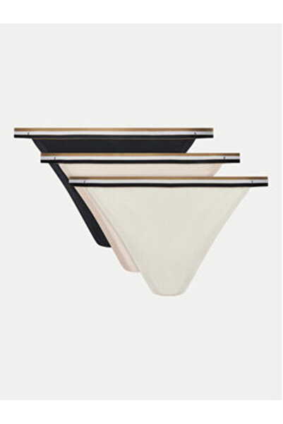 BOSS Women's Set of 3 pairs of thongs 50535239 Multicolor