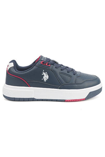 U.S. Polo Assn. Men's Navy Classic Low-Top Sneakers,Lightweight Casual Shoes ...