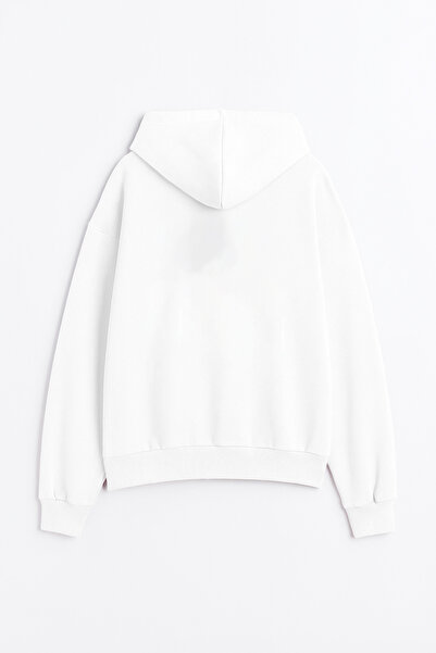 Let's Wear Çıta Baskılı Çocuklar İçin Premium 3. İplik Compact Sweatshirt