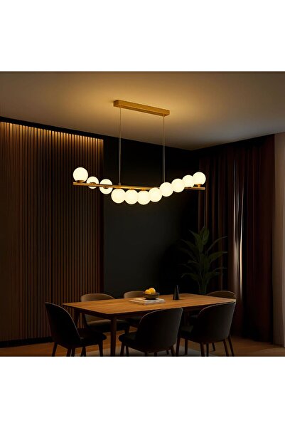 ALC-Shop Πολυέλαιος Vincenzo, 11x G9, Χρυσός, Μέταλλο, Ρυθμιζόμενο Ύψος