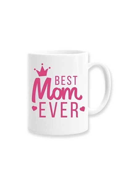 OEM Cană personalizată cu mesajul: „Cea mai bună mamă din lume”, model roz, B...