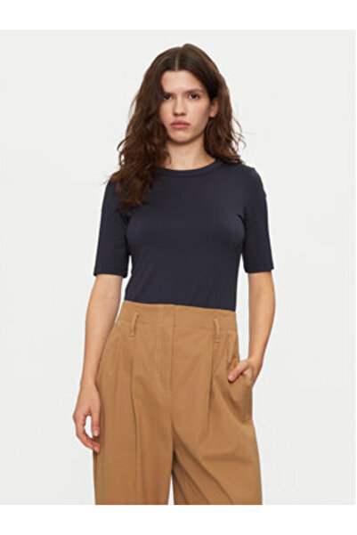 BOSS Bluză de damă 50461122 albastră